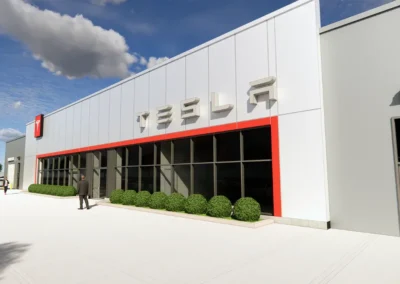 Auto Sales & Service Centre Markham, Ontario With budgets in mind, we worked with manufacturers, suppliers, and contractors to identify cost-effective solutions, ensuring affordability without compromising design intent.